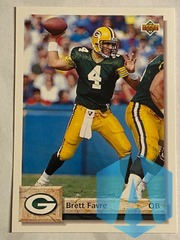 1992 Upper Deck #484 Brett Favre Green Bay Packers